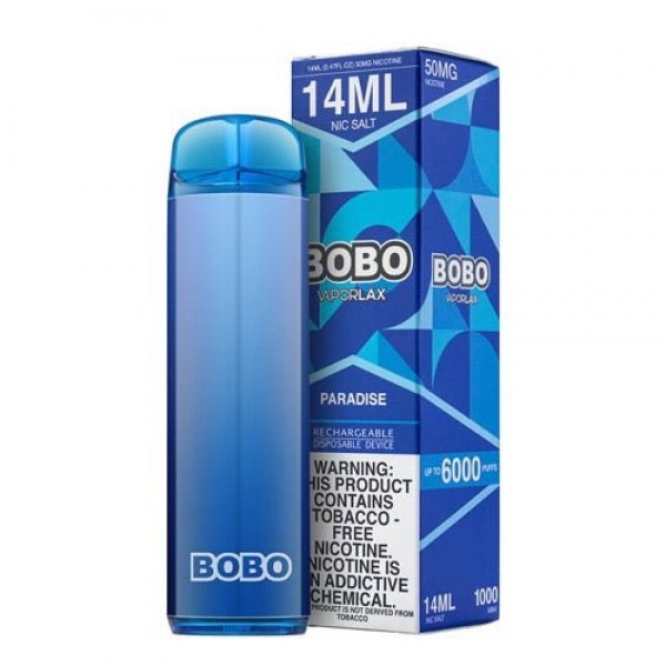 VaporLax BOBO Tobacco-Free Paradise Disposable Vape