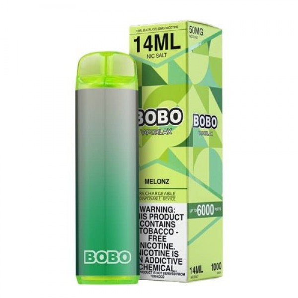 VaporLax BOBO Tobacco-Free Melonz Disposable Vape