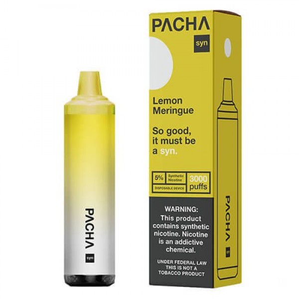 Pachamama SYNthetic 3K Lemon Meringue Disposable Vape Pen