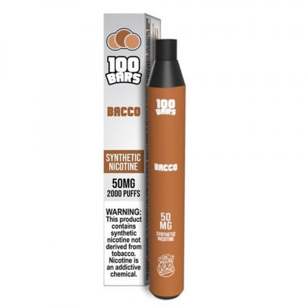 Keep it 100 Bars Synthetic Bacco Disposable Vape Pen