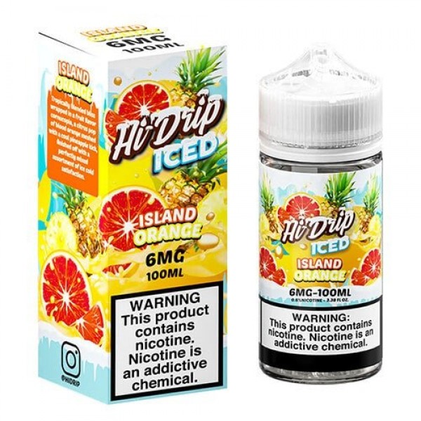 Hi-Drip Iced Island Orange Pineapple eJuice