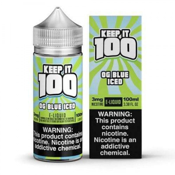 Keep It 100 OG Blue Iced eJuice