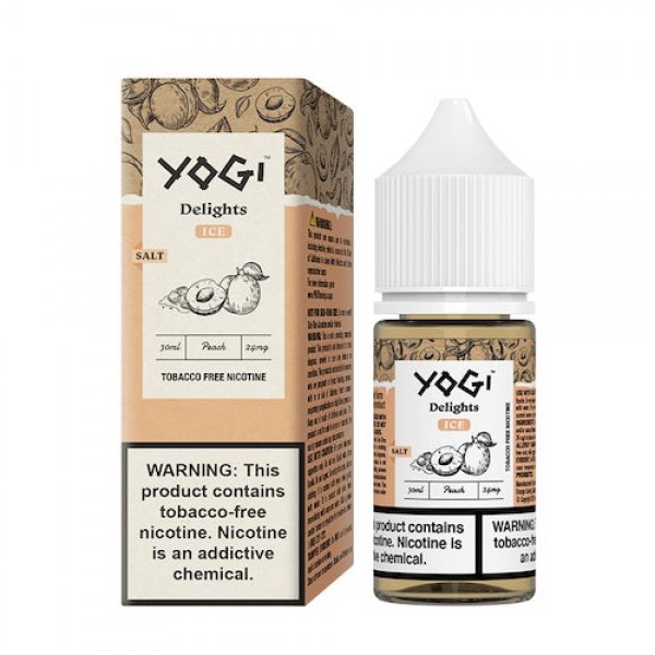 Yogi Delights Synthetic Salt Peach Ice eJuice