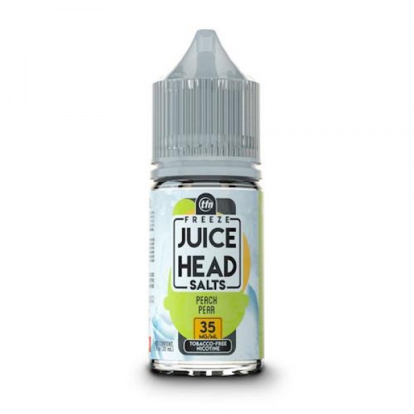 Juice Head Freeze Salt Peach Pear TFN eJuice