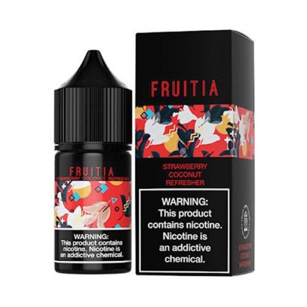 Fruitia Salt Strawberry Coconut Refresher eJuice