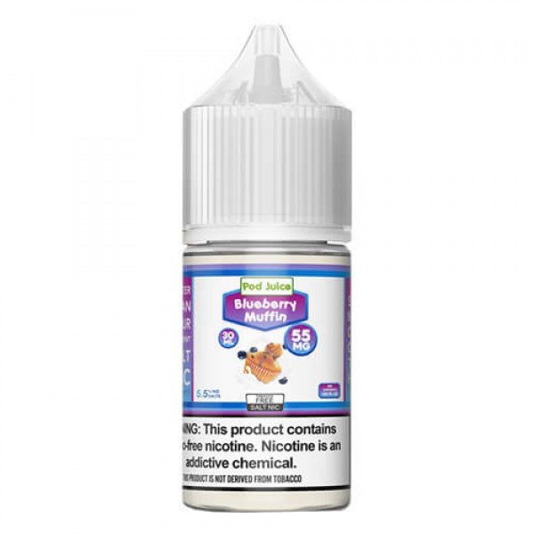 Pod Juice Synthetic Salts Blueberry Muffin eJuice