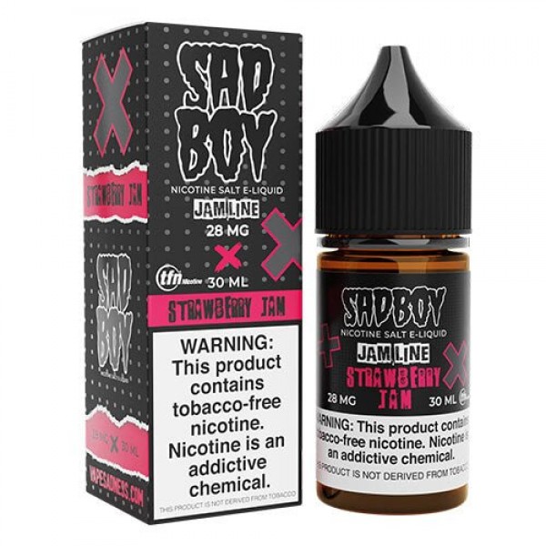 Sadboy Salts Jam Line Strawberry Jam eJuice