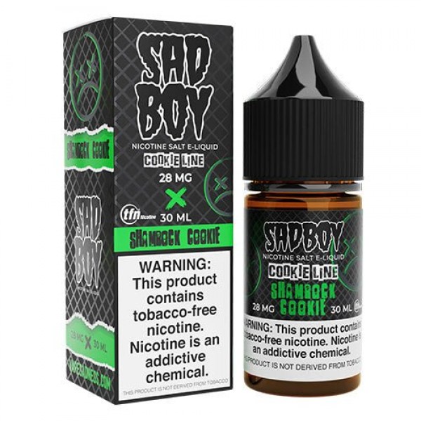 Sadboy Salts Cookie Line Shamrock Cookie eJuice