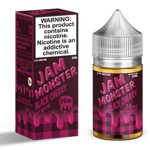 Jam Monster Synthetic Salt Black Cherry eJuice