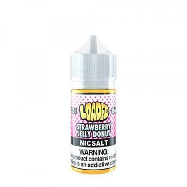 Loaded eJuice Nic Salt Strawberry Jelly Donut