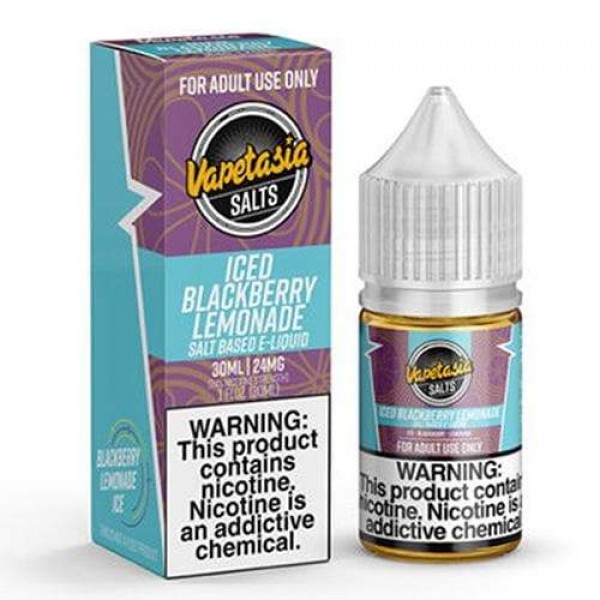 Vapetasia Salts Iced Blackberry Lemonade eJuice