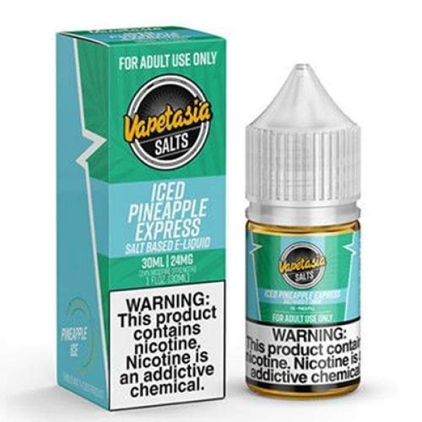 Vapetasia Salts Iced Pineapple Express eJuice