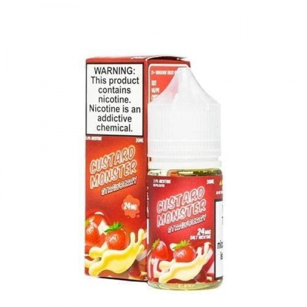 Custard Monster Salt Strawberry eJuice