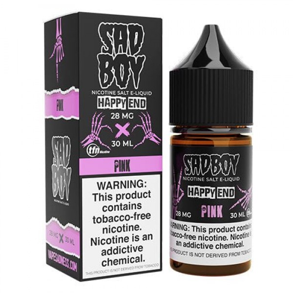 Sadboy Salts Happy End Line Pink eJuice