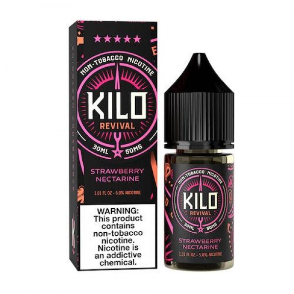 Kilo eLiquids Revival NTN Salt Strawberry Nectarine