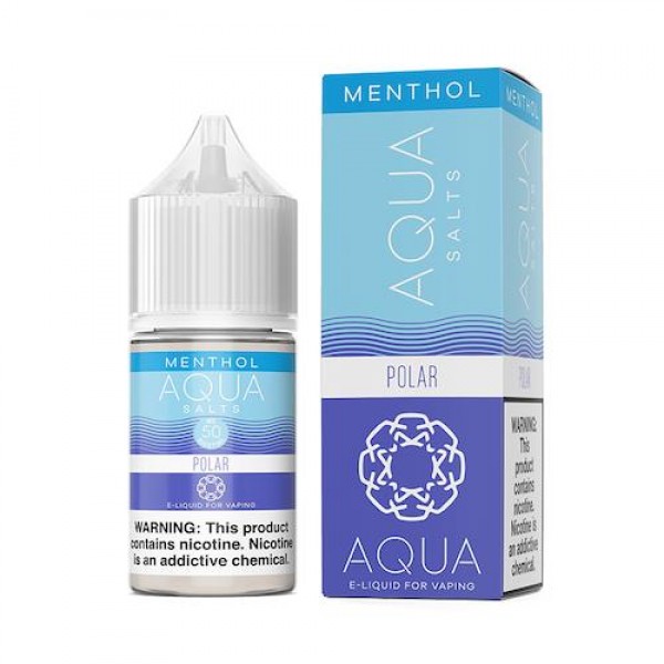 Aqua Menthol Synthetic Salt Polar eJuice