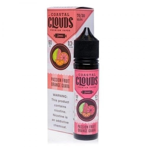 Coastal Clouds Passion Fruit Orange Guava eJuice