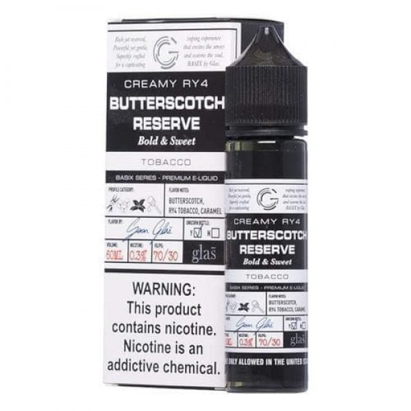 Glas BSX Butterscotch Reserve eJuice