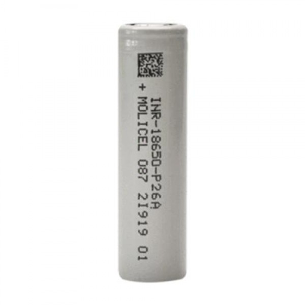 Molicel NPE INR P26A 2600mAh 18650 Batteries