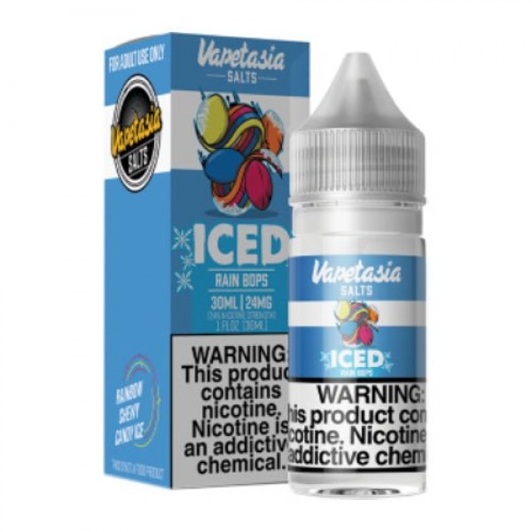 Vapetasia Killer Sweets Salts Rain Bops ICED eJuice