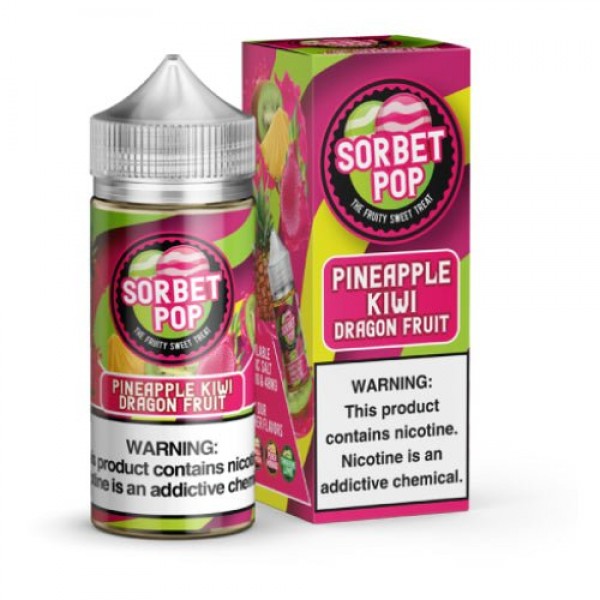 Sorbet Pop Pineapple Kiwi Dragon Fruit eJuice