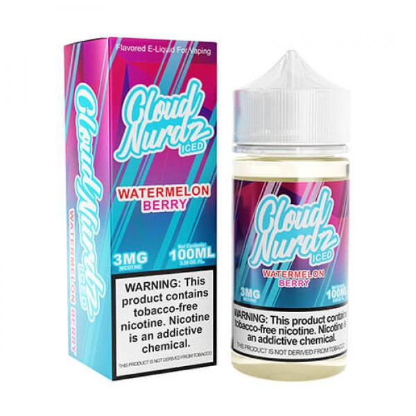 Cloud Nurdz Watermelon Berry Iced eJuice