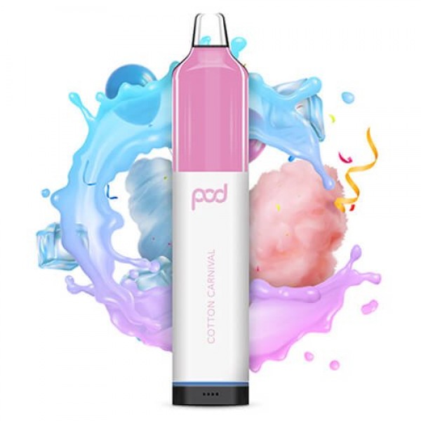 Pod Juice Synthetic Mesh 5500 Cotton Carnival Disposable Vape Pen