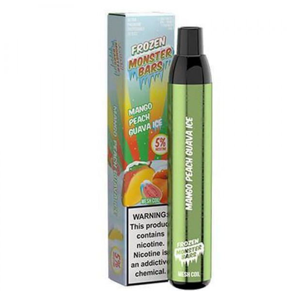 Monster Bars Frozen Mango Peach Guava Ice Disposable Vape Pen