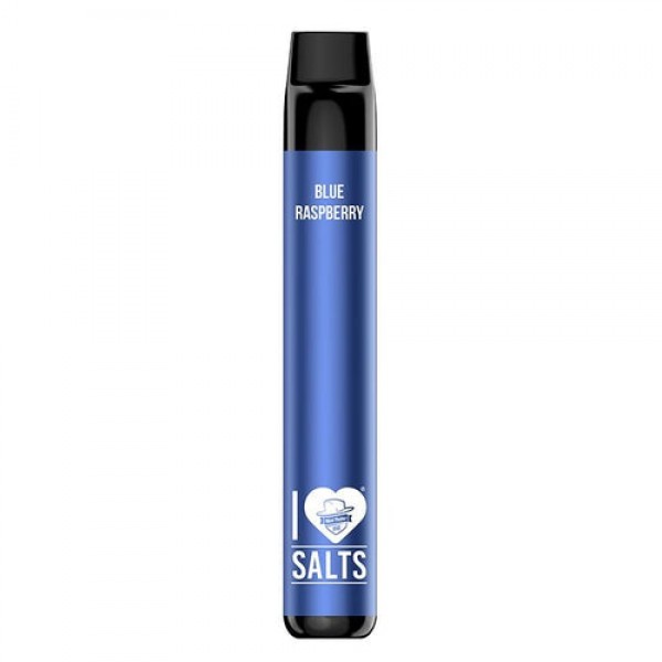 I Love Salts Synthetic Blue Raspberry Disposable Vape Pen