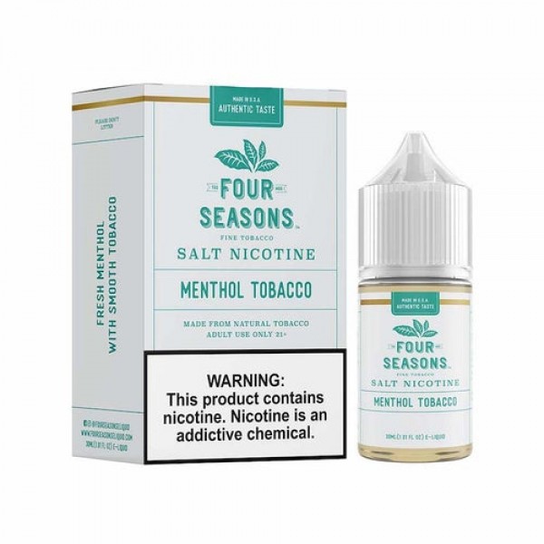 Four Seasons Salts Menthol Tobacco eJuice