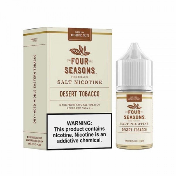 Four Seasons Salts Desert Tobacco eJuice