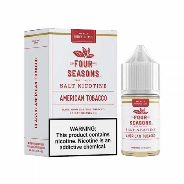 Four Seasons Salts American Tobacco eJuice