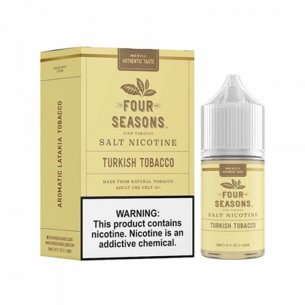 Four Seasons Salts Turkish Tobacco eJuice