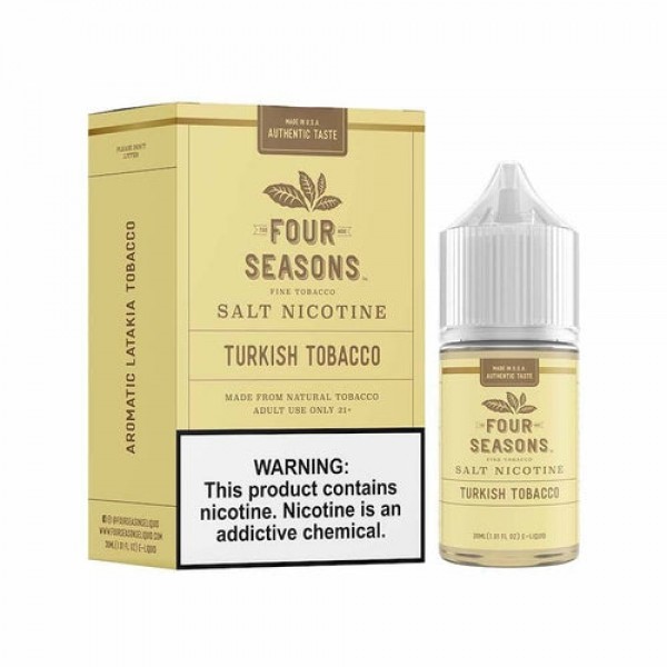 Four Seasons Salts Turkish Tobacco eJuice