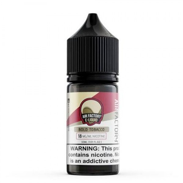 Air Factory Salt Bold Tobacco eJuice