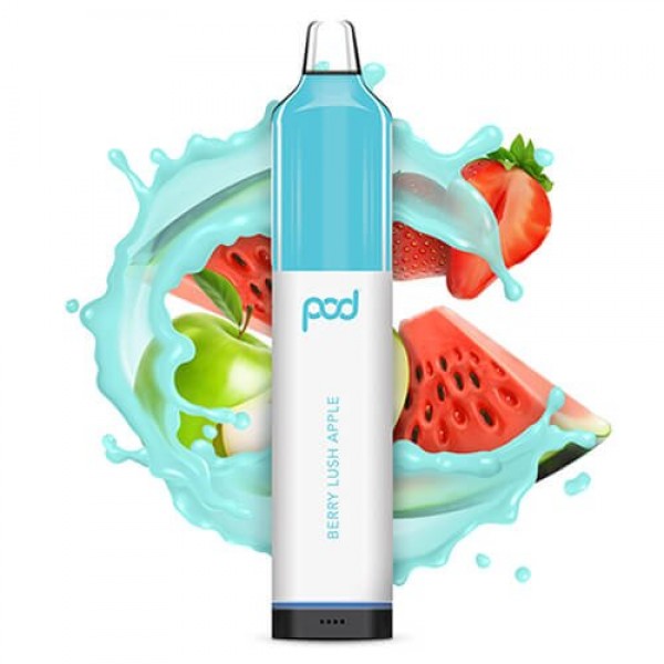 Pod Juice Synthetic Mesh 5500 Berry Lush Apple Disposable Vape Pen