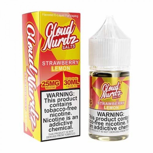 Cloud Nurdz Salts Strawberry Lemon eJuice