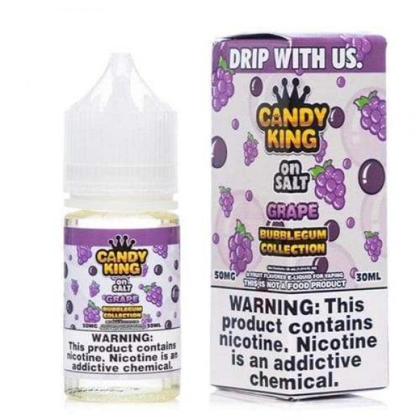 Candy King Bubblegum Collection On Salt Grape eJuice