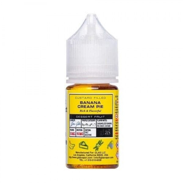 Glas BSX Nic Salt Banana Cream Pie eJuice