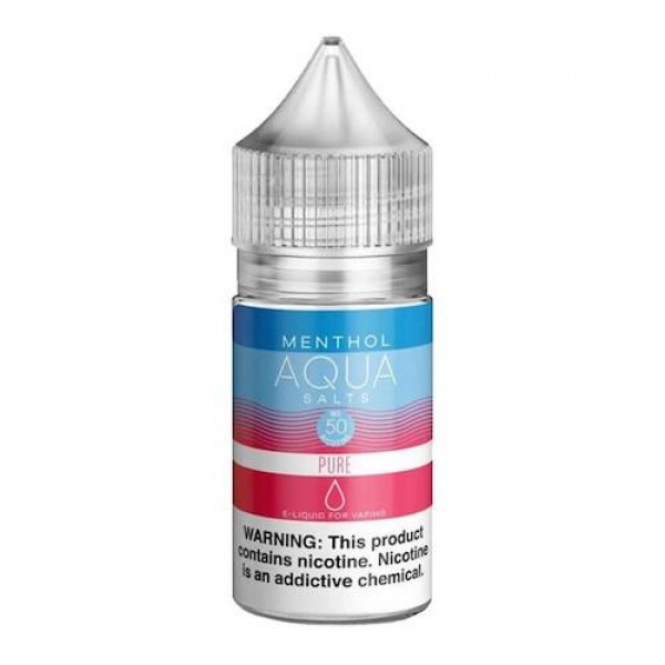 Aqua Salt Synthetic Pure Menthol eJuice