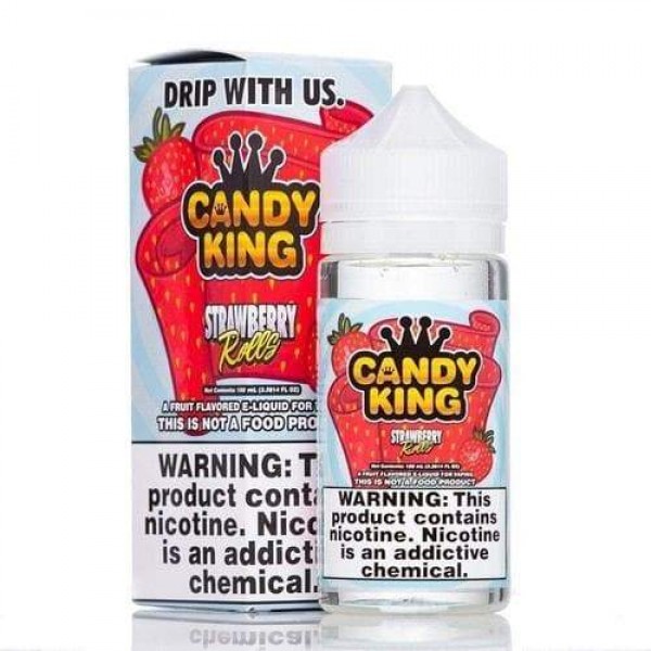 Candy King Strawberry Rolls eJuice