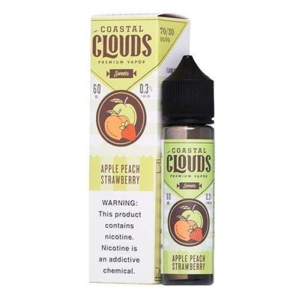 Coastal Clouds Apple Peach Strawberry eJuice