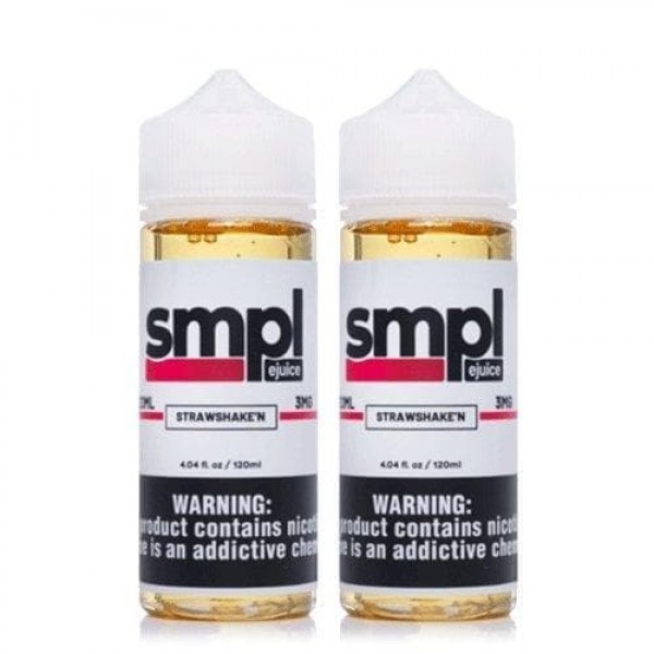 SMPL Juice StrawShake'N 2 Pack
