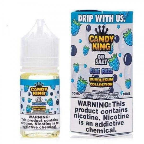 Candy King Bubblegum Collection On Salt Blue Razz eJuice